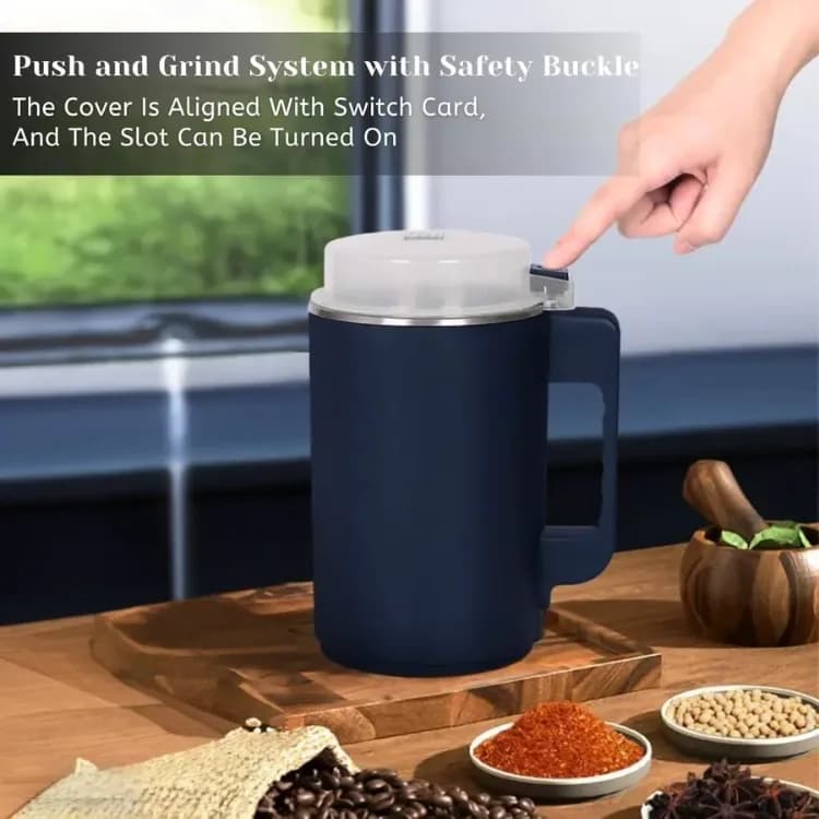 Electric Spice & Grain Powder Grinder - Multifunctional Stainless Steel Blade Mill - Price in Bangladesh - image 2