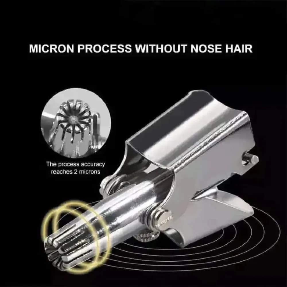 Rechargeable Electric Nose Hair Trimmer - Painless Nose & Ear Hair Groomer - Price in Bangladesh - image 3