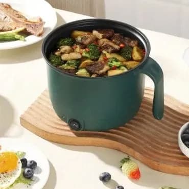 Double Layer Mini Electric Cooking Hot Pot 1.8L - Multifunction Non Stick Cooker - Price in Bangladesh - image 2