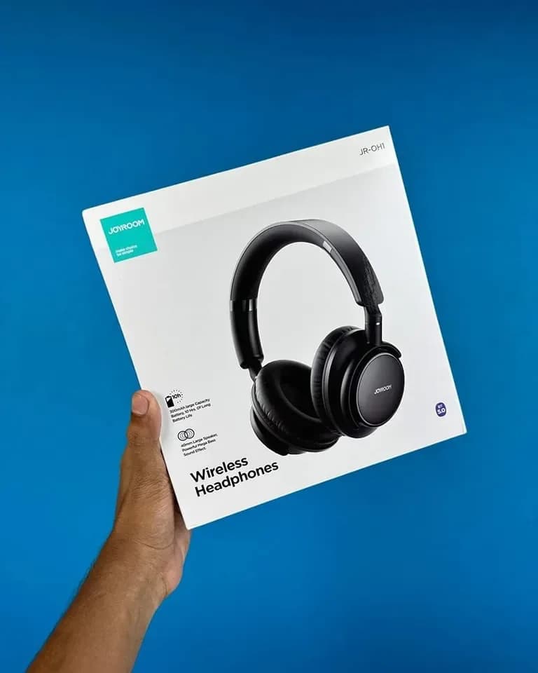 Joyroom JR-OH1 Bluetooth Wireless Headphones - Over-Ear Headset with Mic - Price in Bangladesh