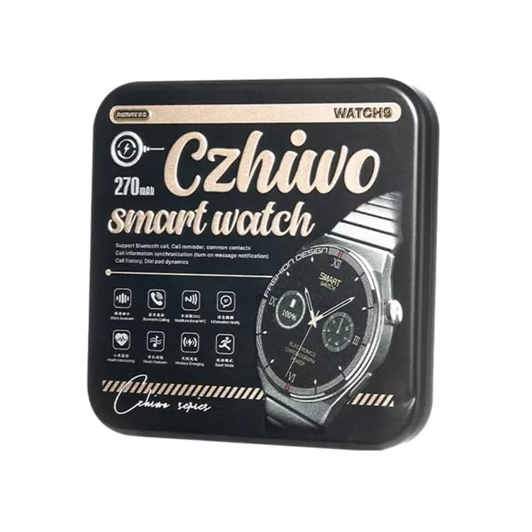 Remax Watch 9 Bluetooth Calling Smartwatch - Fitness Tracker with HD Display - Price in Bangladesh