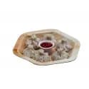 Areca Palm Leaf Hexagon Snacks Plate 8 Inch - 6 Pcs Eco Friendly Disposable Plate - Price in Bangladesh - image 3