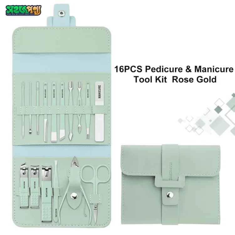 Manicure Tool Set - Stainless Steel Nail Clipper & Grooming Kit - Price in Bangladesh - image 2