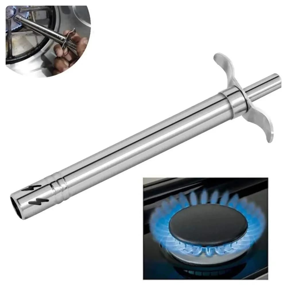 Stainless Steel Electric Gas Lighter - Hotshot Rechargeable Kitchen Spark Lighter - Price in Bangladesh