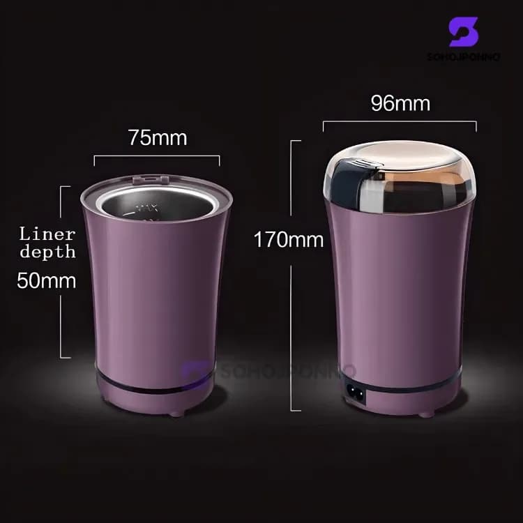 Smart Electric Coffee & Spice Grinder - High Power Stainless Steel Blade Grinder - Price in Bangladesh - image 6