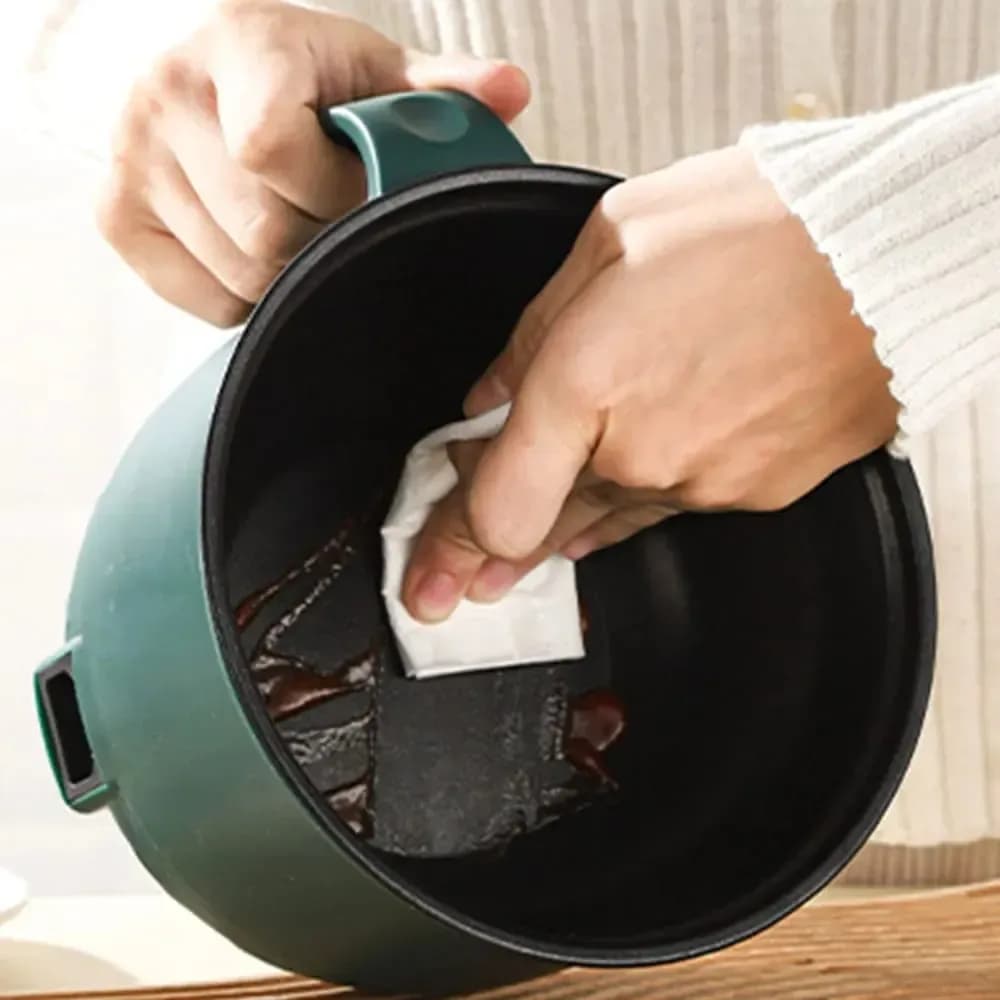 Double Layer Mini Electric Cooking Hot Pot 1.8L - Multifunction Non Stick Cooker - Price in Bangladesh - image 4