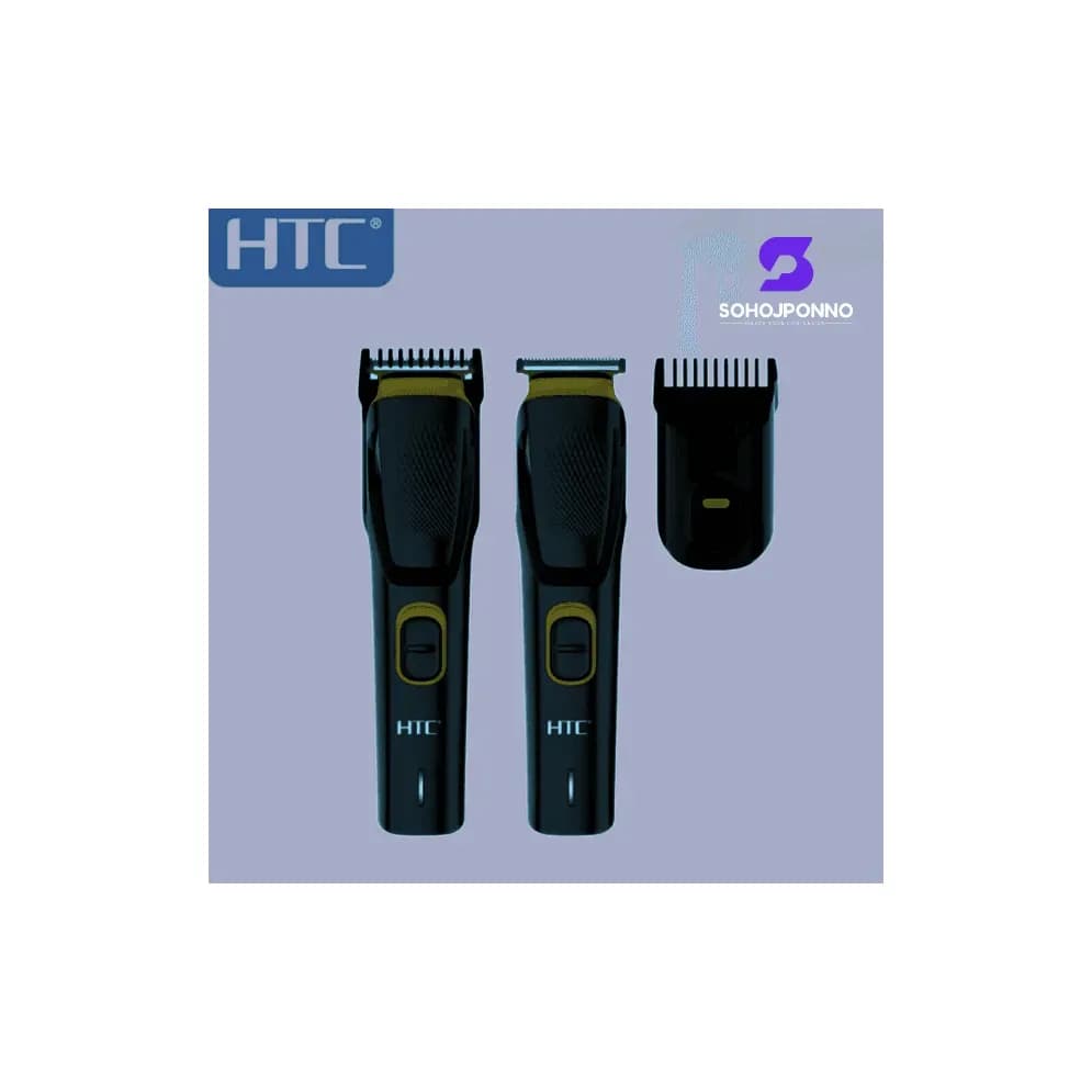HTC Rechargeable Hair Trimmer - Professional Cordless Hair & Beard Clipper - Price in Bangladesh - image 3
