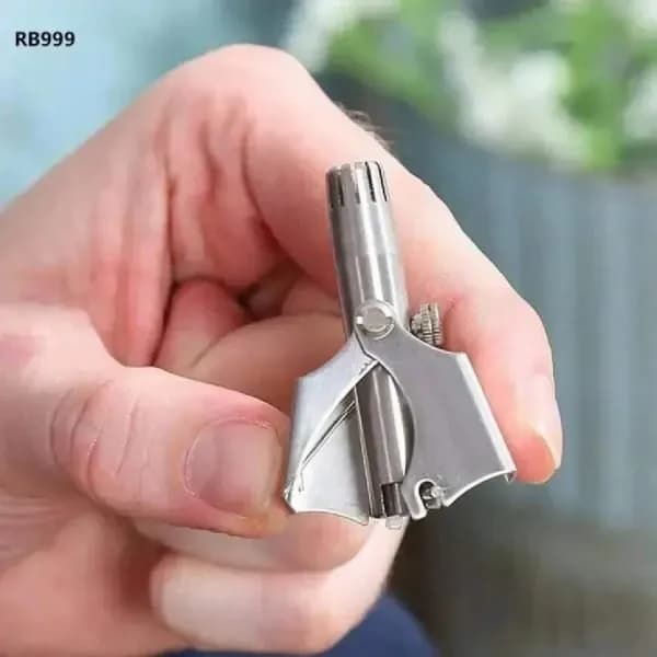 Rechargeable Electric Nose Hair Trimmer - Painless Nose & Ear Hair Groomer - Price in Bangladesh - image 7