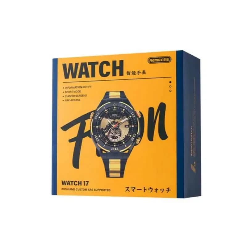 Remax Watch 17 Smart Watch - Bluetooth Calling Fitness Tracker Smartwatch - Price in Bangladesh