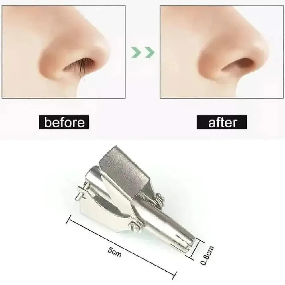 Rechargeable Electric Nose Hair Trimmer - Painless Nose & Ear Hair Groomer - Price in Bangladesh - image 8