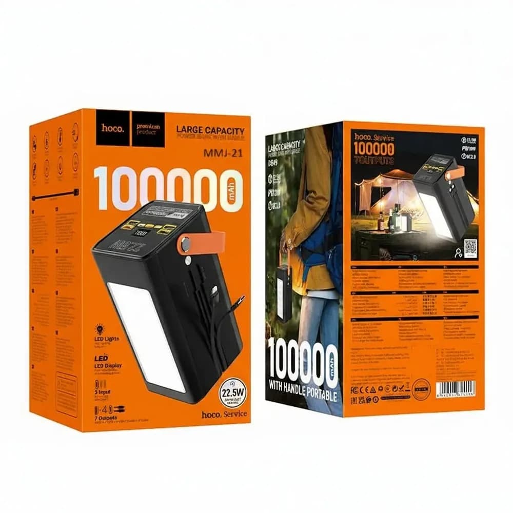 Hoco MMJ-21 High Capacity Power Bank - Fast Charging Portable Charger - Price in Bangladesh