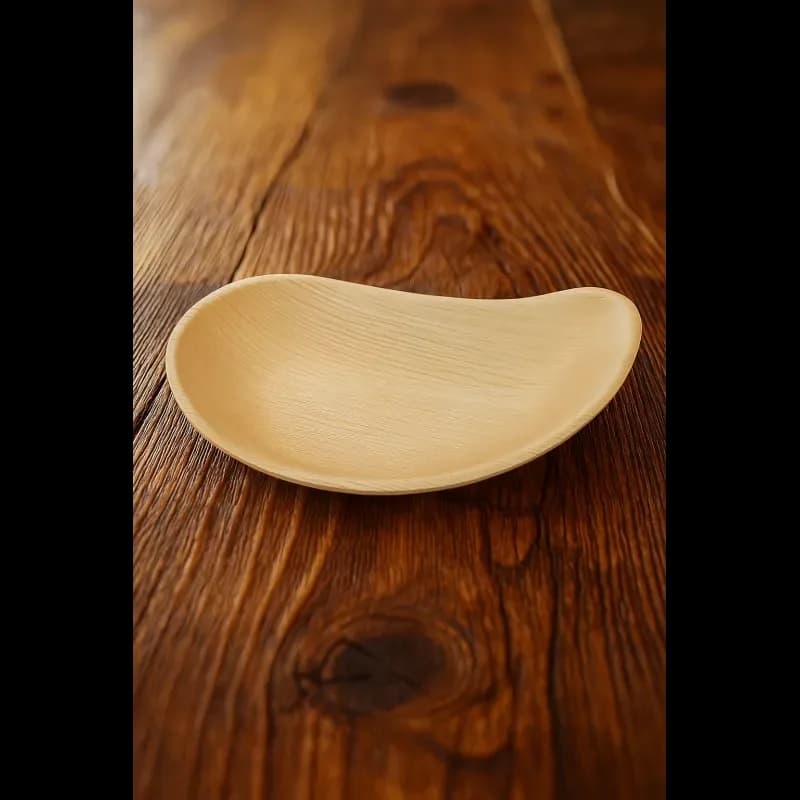 Areca Palm Leaf Plate 6 Inch - 6 Pcs Eco Friendly Biodegradable Disposable Plate - Price in Bangladesh - image 2