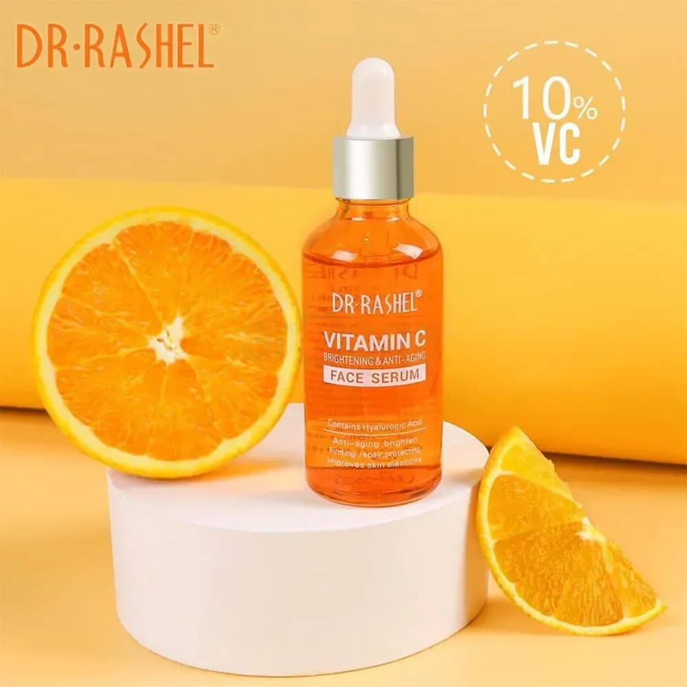 Dr. Rashel Vitamin C Face Serum - Brightening & Anti-Aging Serum with Hyaluronic Acid - Price in Bangladesh - image 4