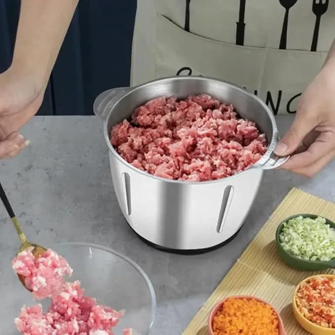 Bajaj SE-2000 Food Chopper 3 Litre - Electric Meat & Vegetable Chopper - Price in Bangladesh - image 4