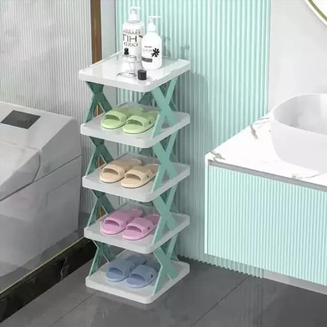 5 Layer Multifunctional Shoe Organizer Rack - Budget Shoe Storage Stand - Price in Bangladesh