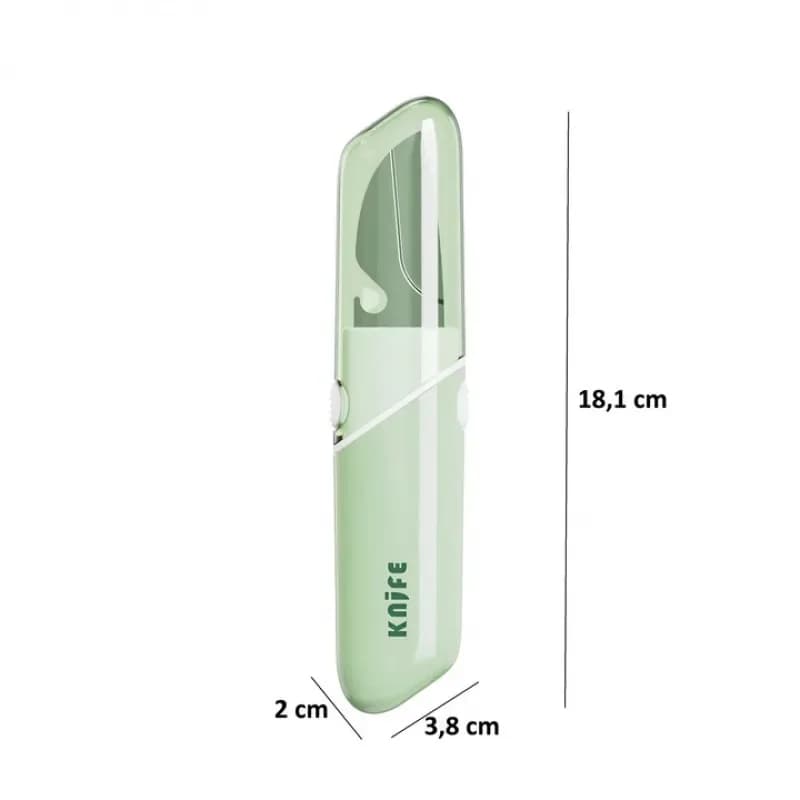 2 in 1 Fruit Knife & Peeler - Multifunctional Stainless Steel Dual Use Kitchen Tool - Price in Bangladesh - image 4