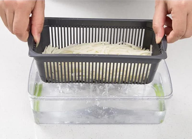 16 in 1 Multifunctional Vegetable Chopper - Cutter, Slicer, Grater & Dicer Set - Price in Bangladesh - image 5
