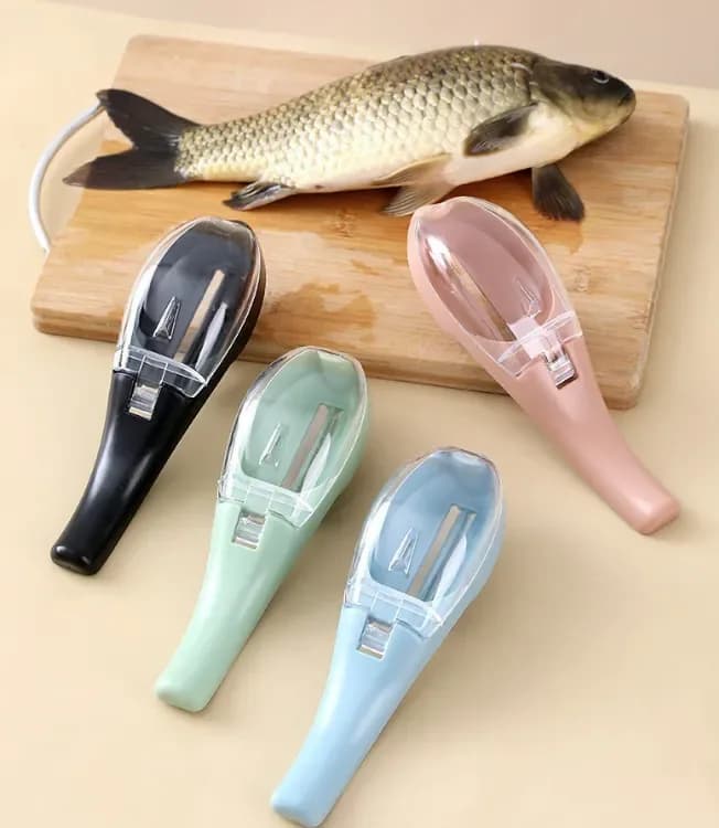 Fish Scale Remover & Skin Scraper - Manual Fish Cleaning Descaler Tool - Price in Bangladesh - image 2