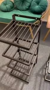 5 Layer Iron Rack - Heavy Duty Multipurpose Storage Shelf for Kitchen & Store Room - Price in Bangladesh - image 3