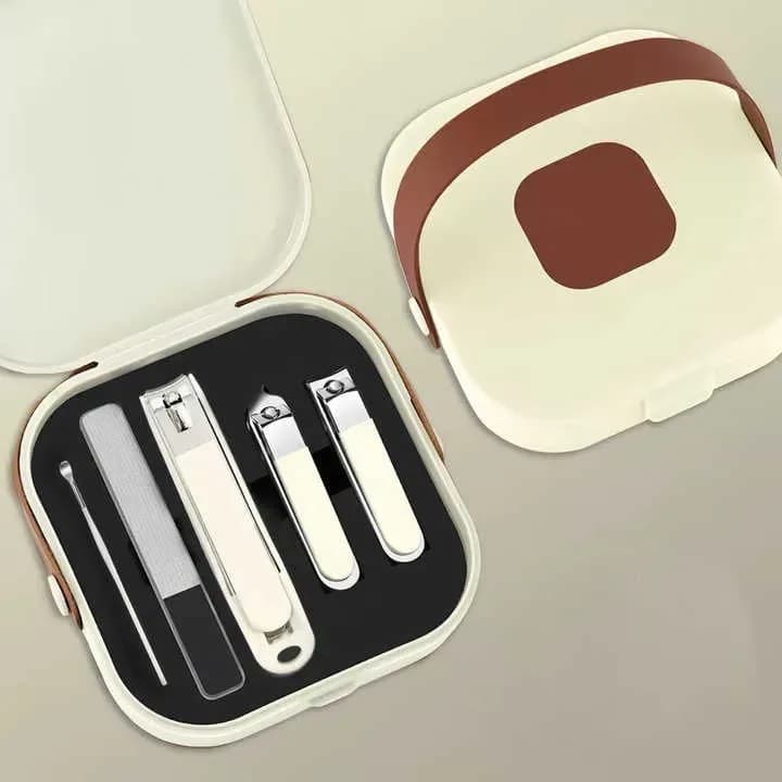 Travel Manicure & Pedicure Kit with Storage Box - Stainless Steel Nail Care Set - Price in Bangladesh - image 3