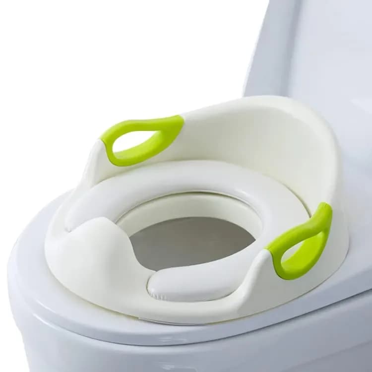 Baby Potty Training Seat - Riduttore Soft Toilet Reducer Ring with Handles - Price in Bangladesh - image 4