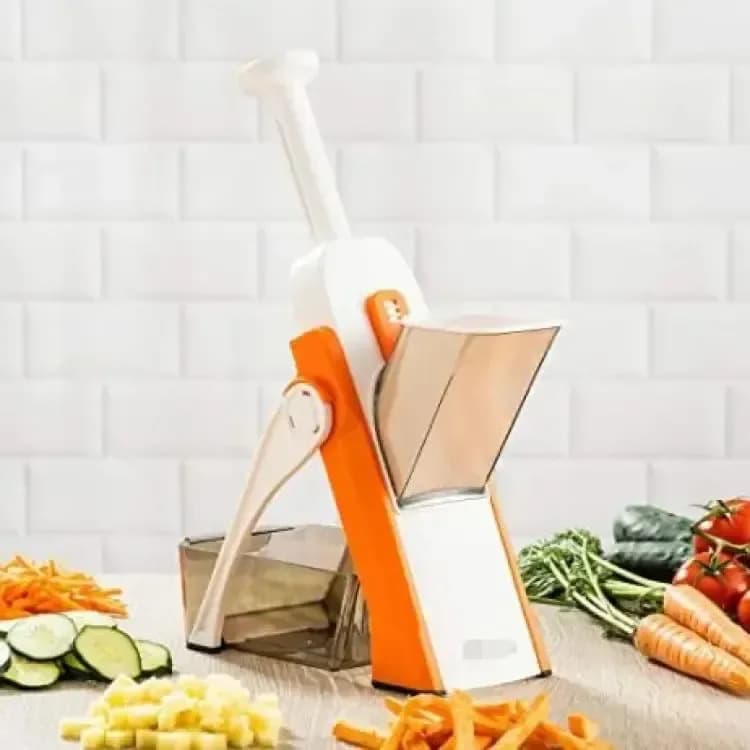 Brava 5 in 1 Vegetable Cutter & Slicer - Multifunctional Chopper, Grater & Peeler - Price in Bangladesh - image 2